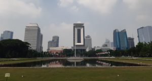 Skyline von Jakarta (Quelle: Kornelia Olivier)
