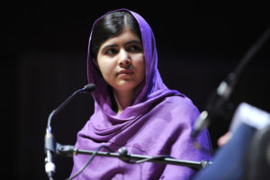 Malala kämpft für die Kinderrechte. (Quelle: Wikimedia Commons)