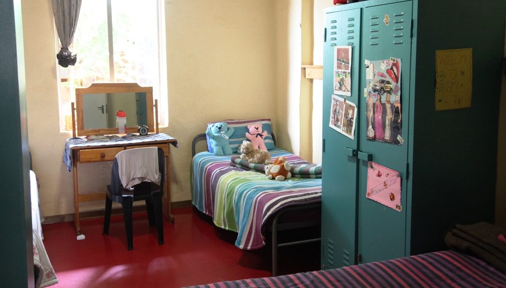 Ein Zimmer für ehemalige Straßenmädchen im Lerato-House. (Quelle: Ralf Krämer)