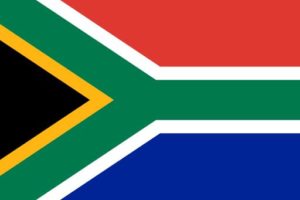 Südafrikanische Fahne