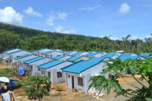 Die Kindernothilfe lässt nach Taifun Haiyan neue Häuser bauen. (Quelle: Kindernothilfe))