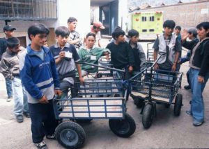 Registrierte Kinderarbeiter aus Peru, die von einem Projekt unterstützt werden. (Quelle: Jürgen Schübelin)
