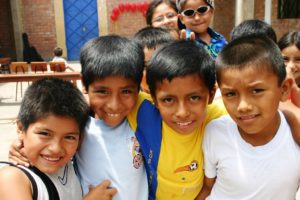 Jungen in einem peruanischen Kindernothilfe-Projekt. (Quelle: Michaela Dacken)