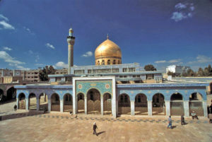 Die Saiyida-Zainab-Moschee in Damaskus. (Quelle: Argooya/Wikimedia Commons)