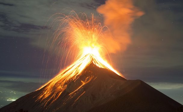 Der Vulkan Fuego. (Quelle: iStock)