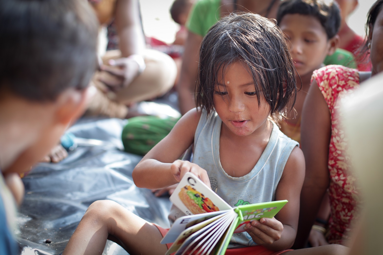Noch 2014 konnte nur rund die Hälfte der Nepalesen lesen (Foto. Bastian Strauch)
