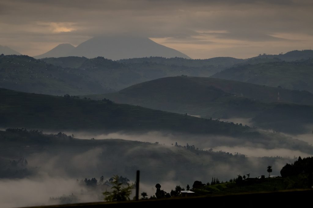 Landschaften im Norden Ruandas (Foto: Jakob Studnar)