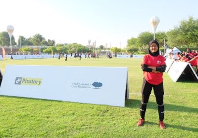 Anis in Doha bei der Straßenkinder-WM (Quelle: Kindernothilfepartner)
